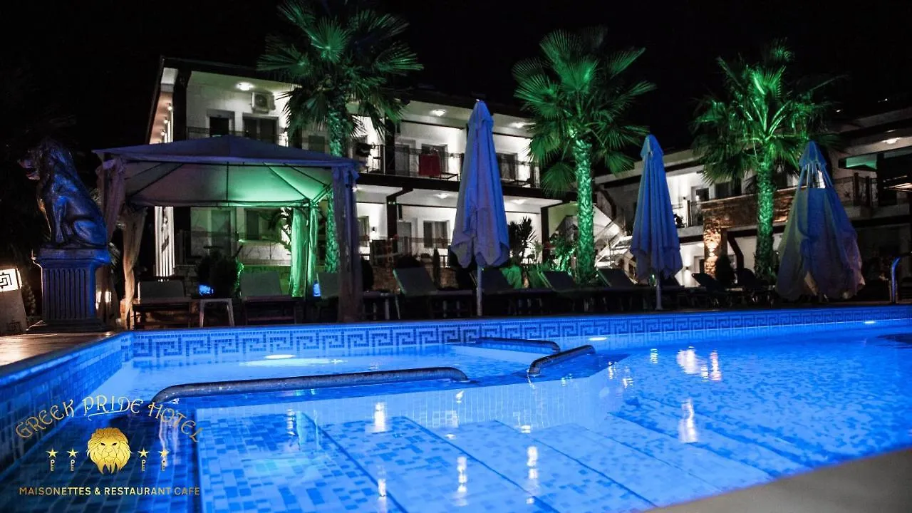 Halkidiki Greek Pride Ηotel And Apartments Skala Fourkas